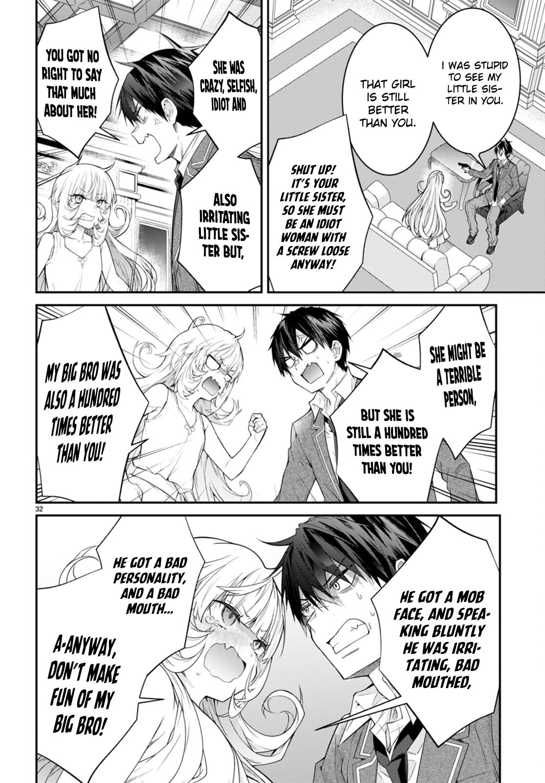 Otomege Sekai wa Mob ni Kibishii Sekai desu chapter 51 page 32