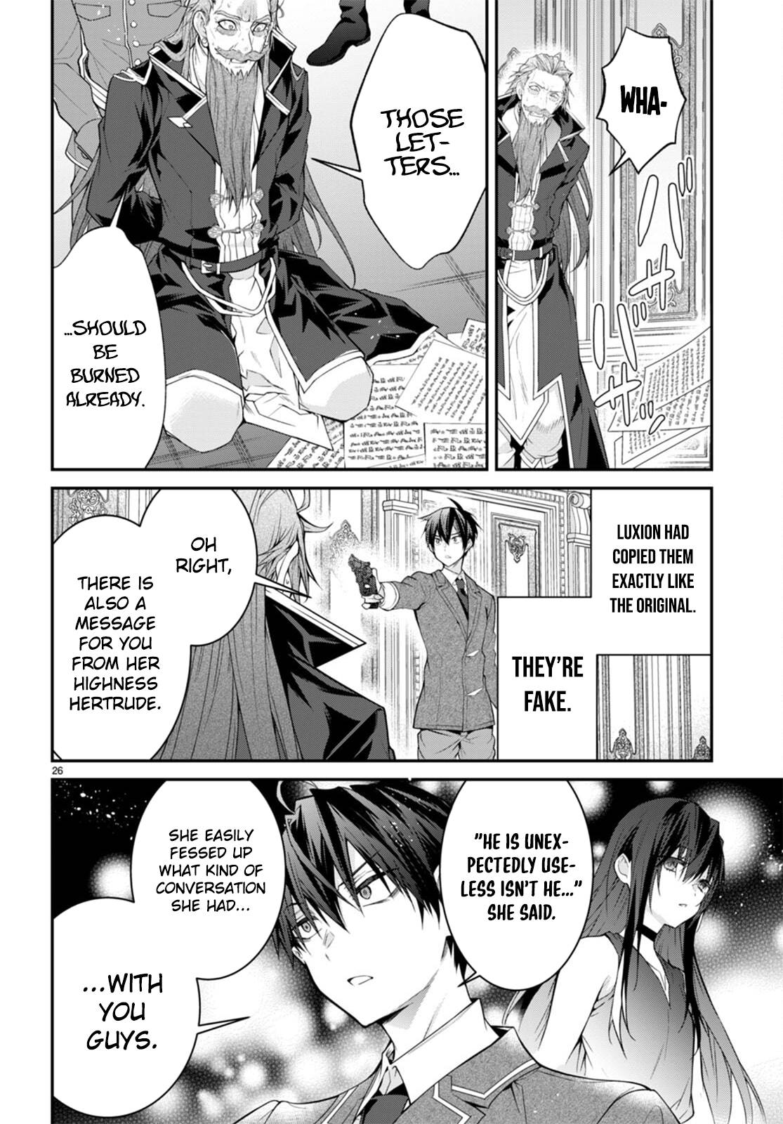 Otomege Sekai wa Mob ni Kibishii Sekai desu chapter 53 page 28