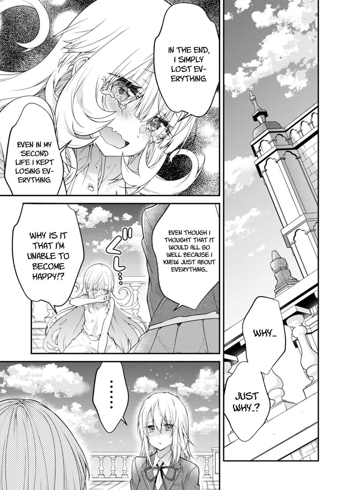 Otomege Sekai wa Mob ni Kibishii Sekai desu chapter 53 page 3