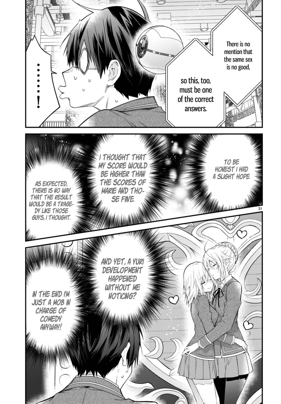 Otomege Sekai wa Mob ni Kibishii Sekai desu chapter 54 page 31