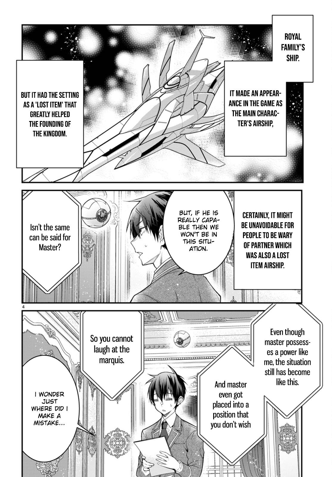 Otomege Sekai wa Mob ni Kibishii Sekai desu chapter 54 page 4