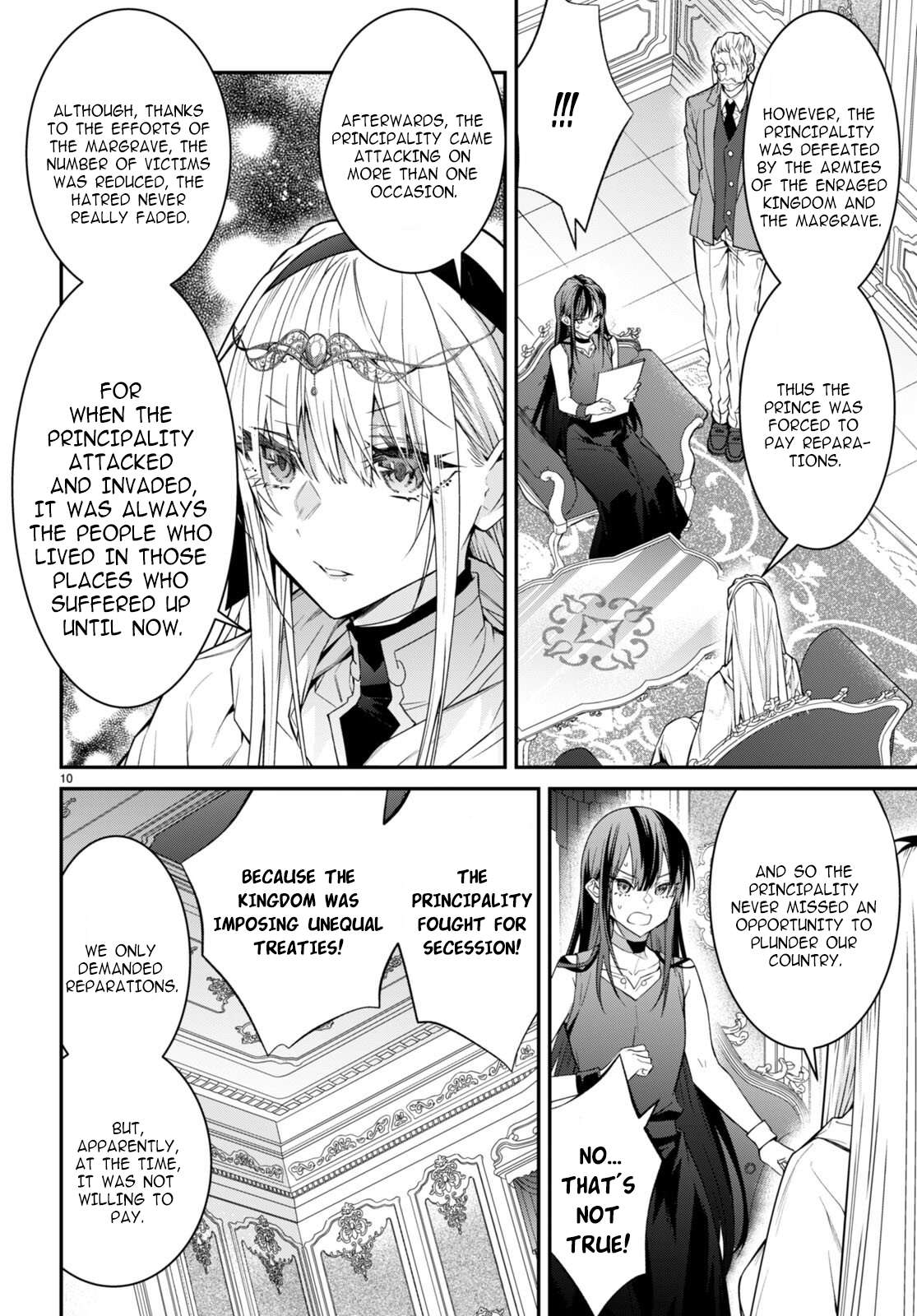 Otomege Sekai wa Mob ni Kibishii Sekai desu chapter 55 page 10