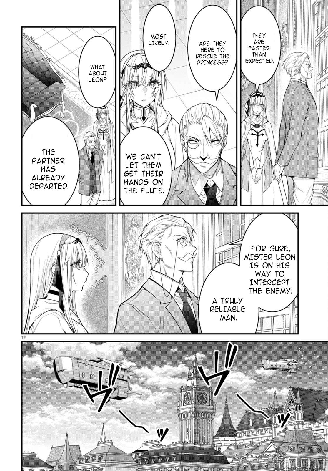 Otomege Sekai wa Mob ni Kibishii Sekai desu chapter 55 page 12