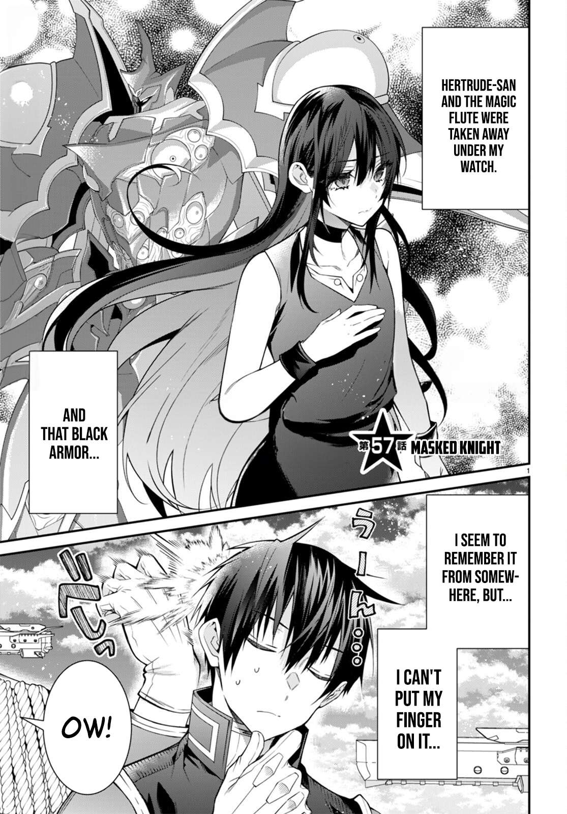 Otomege Sekai wa Mob ni Kibishii Sekai desu chapter 57 page 1