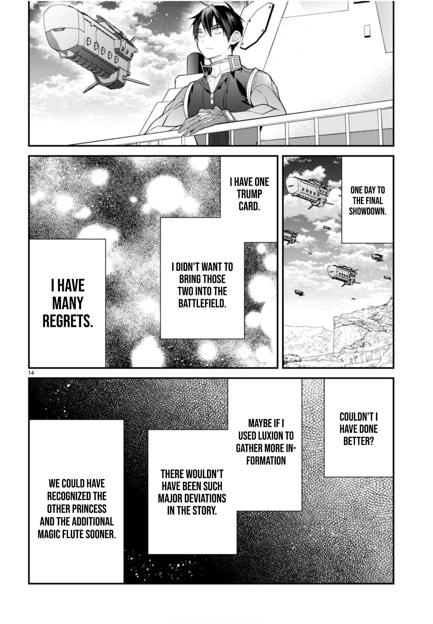 Otomege Sekai wa Mob ni Kibishii Sekai desu chapter 58 page 14