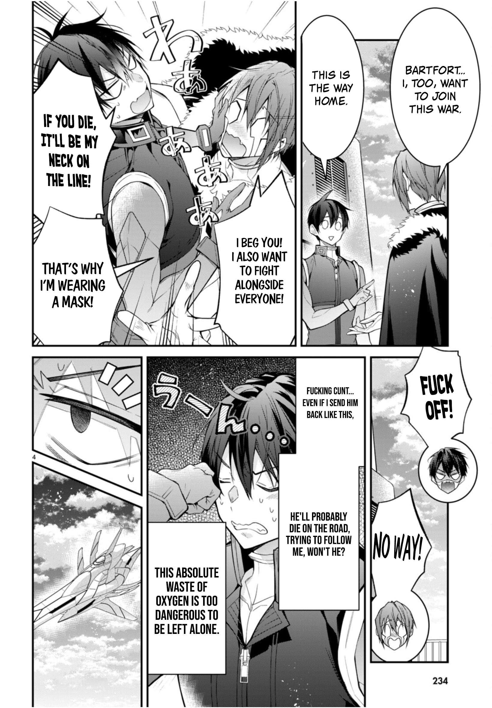 Otomege Sekai wa Mob ni Kibishii Sekai desu chapter 58 page 4