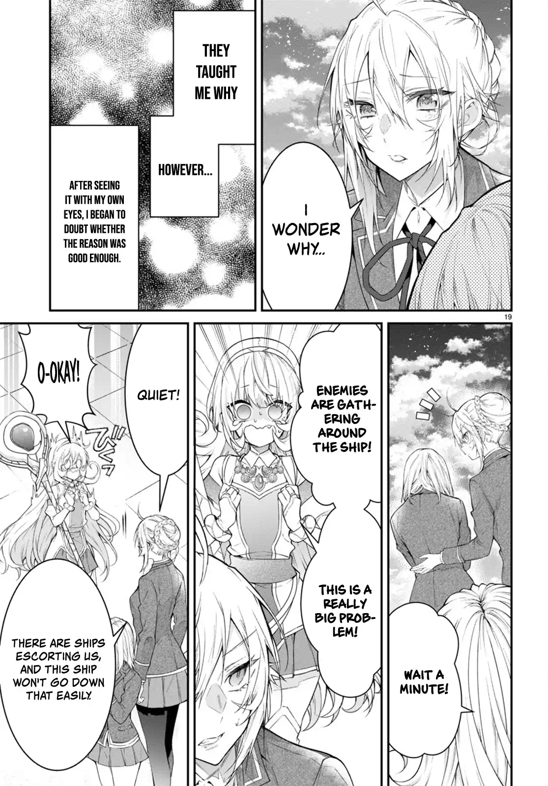 Otomege Sekai wa Mob ni Kibishii Sekai desu chapter 59 page 18