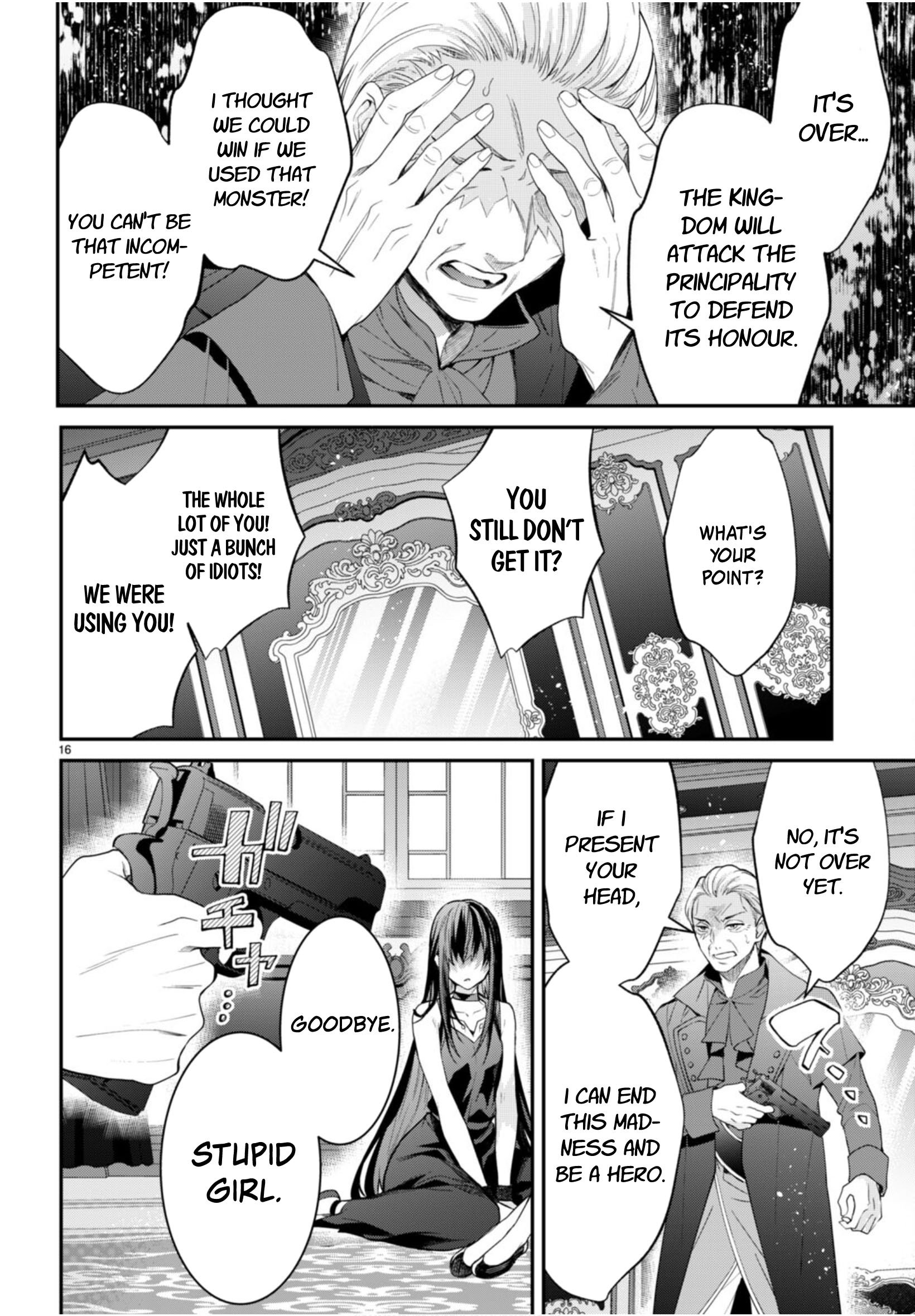 Otomege Sekai wa Mob ni Kibishii Sekai desu chapter 61 page 16