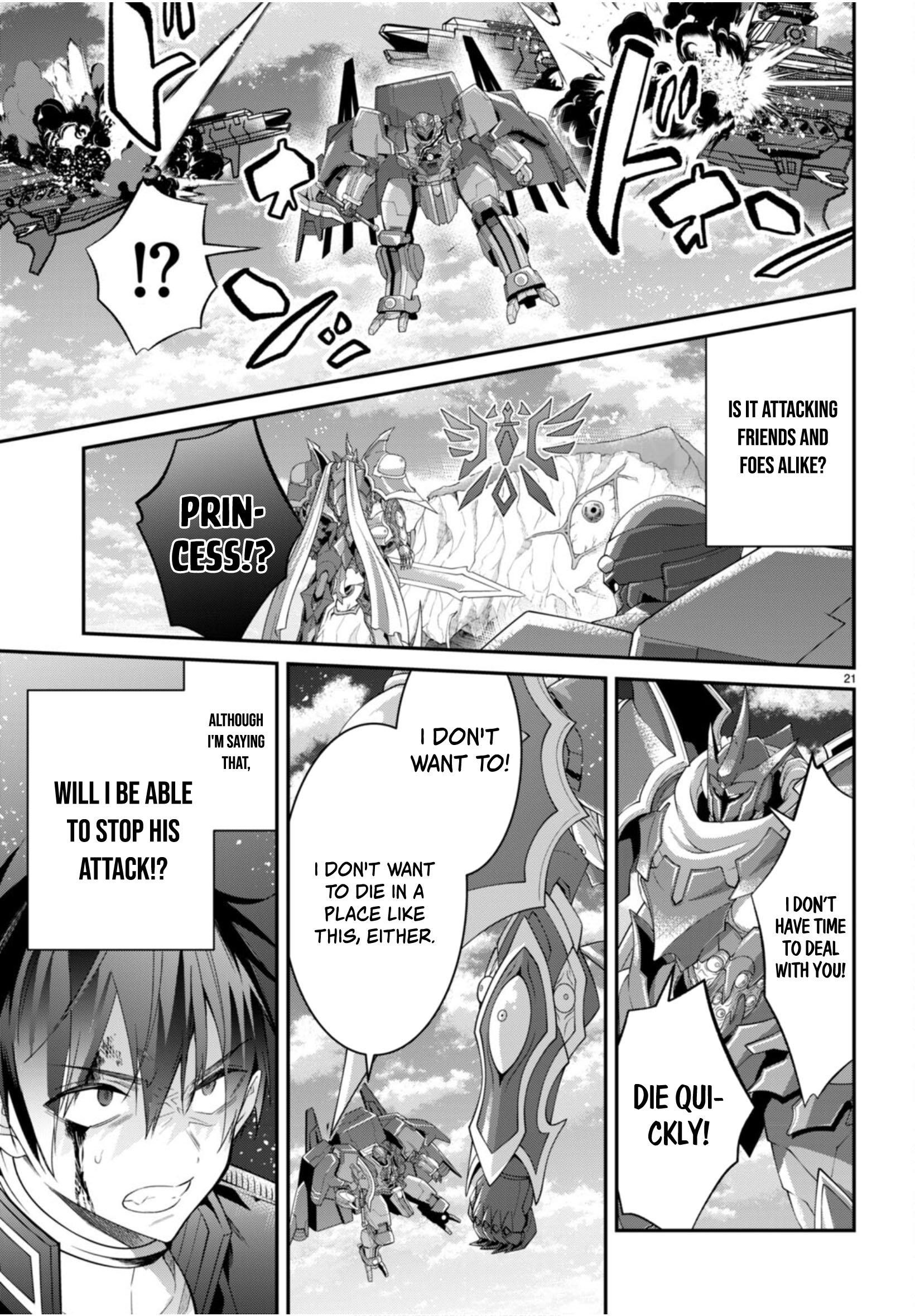 Otomege Sekai wa Mob ni Kibishii Sekai desu chapter 61 page 21