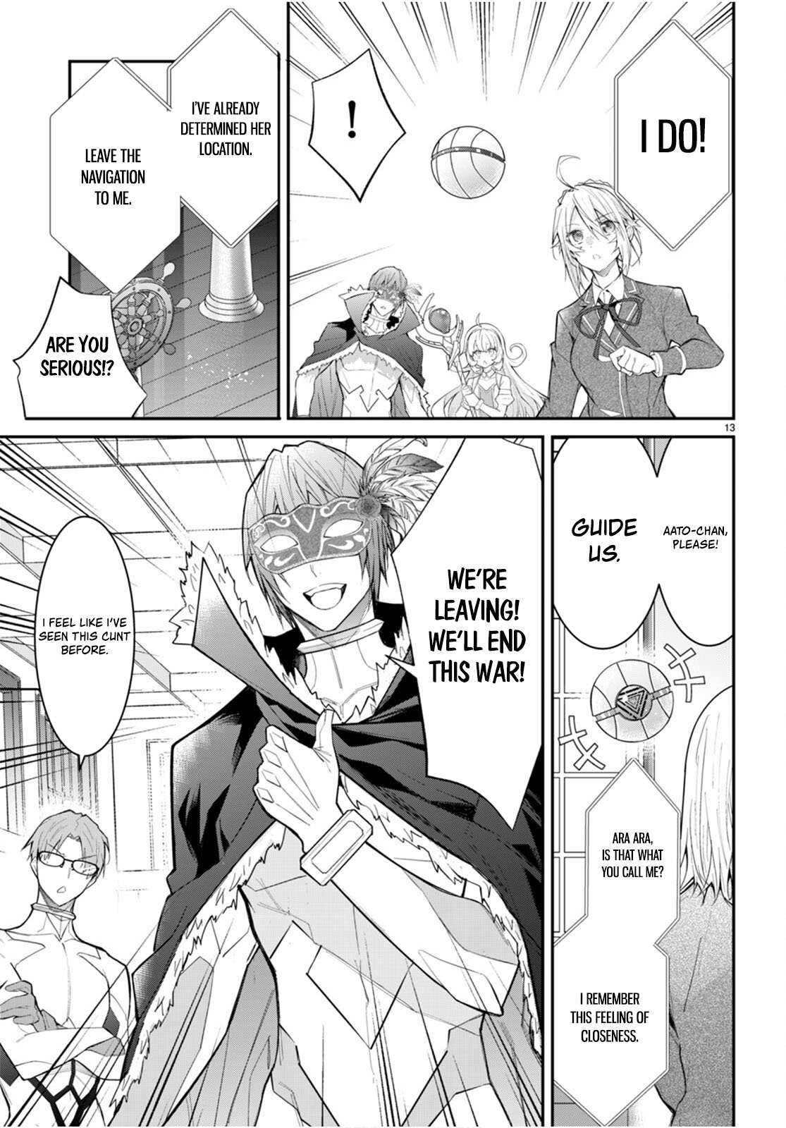 Otomege Sekai wa Mob ni Kibishii Sekai desu chapter 62 page 13