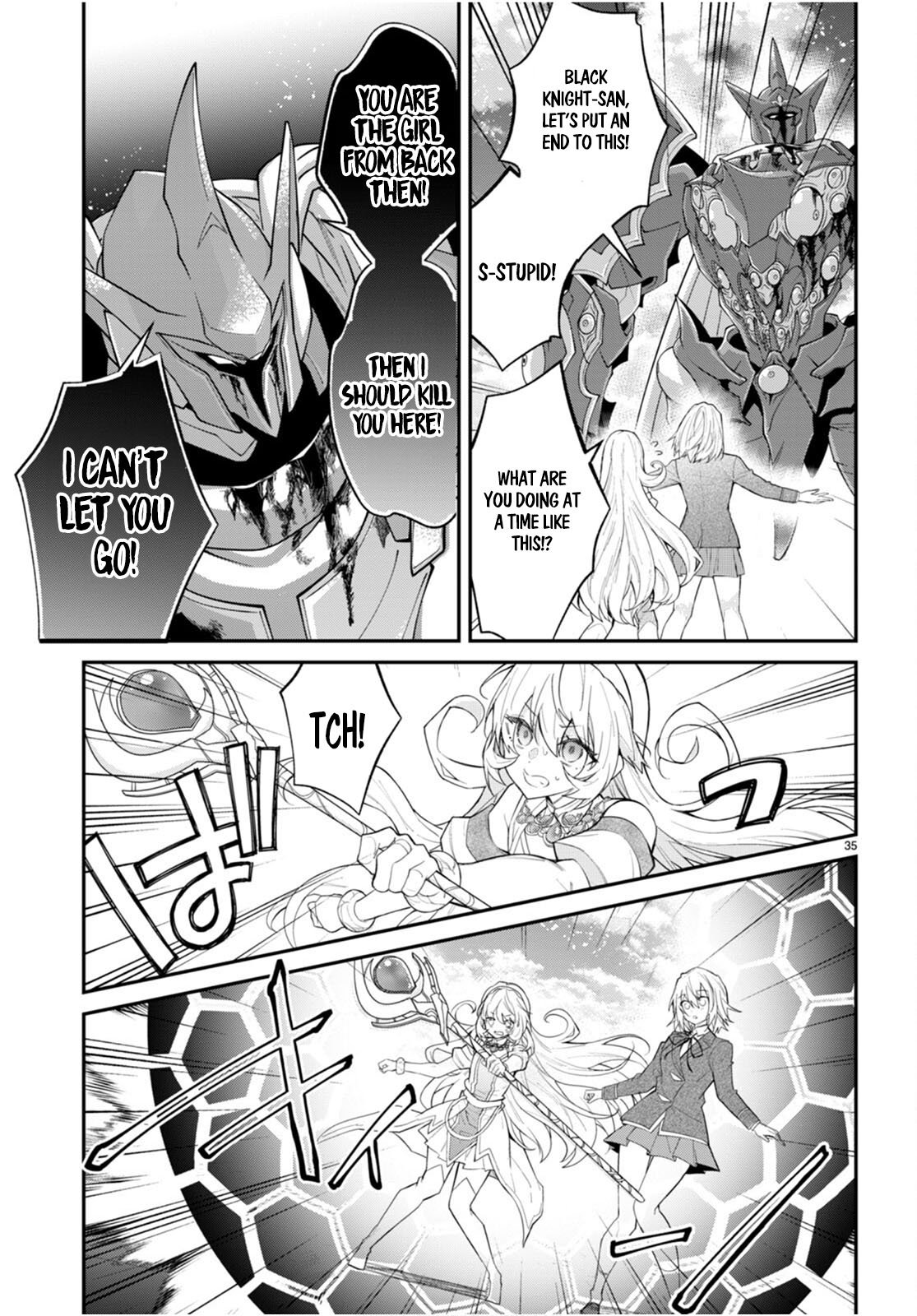 Otomege Sekai wa Mob ni Kibishii Sekai desu chapter 62 page 35