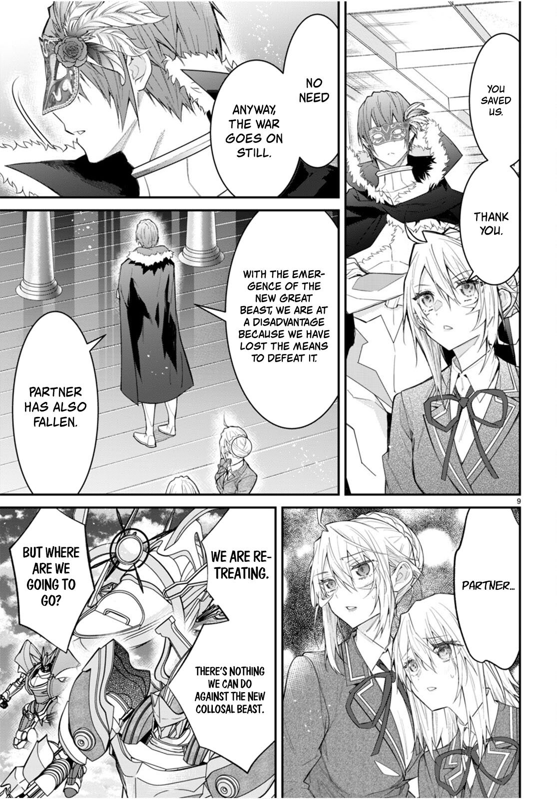 Otomege Sekai wa Mob ni Kibishii Sekai desu chapter 62 page 9