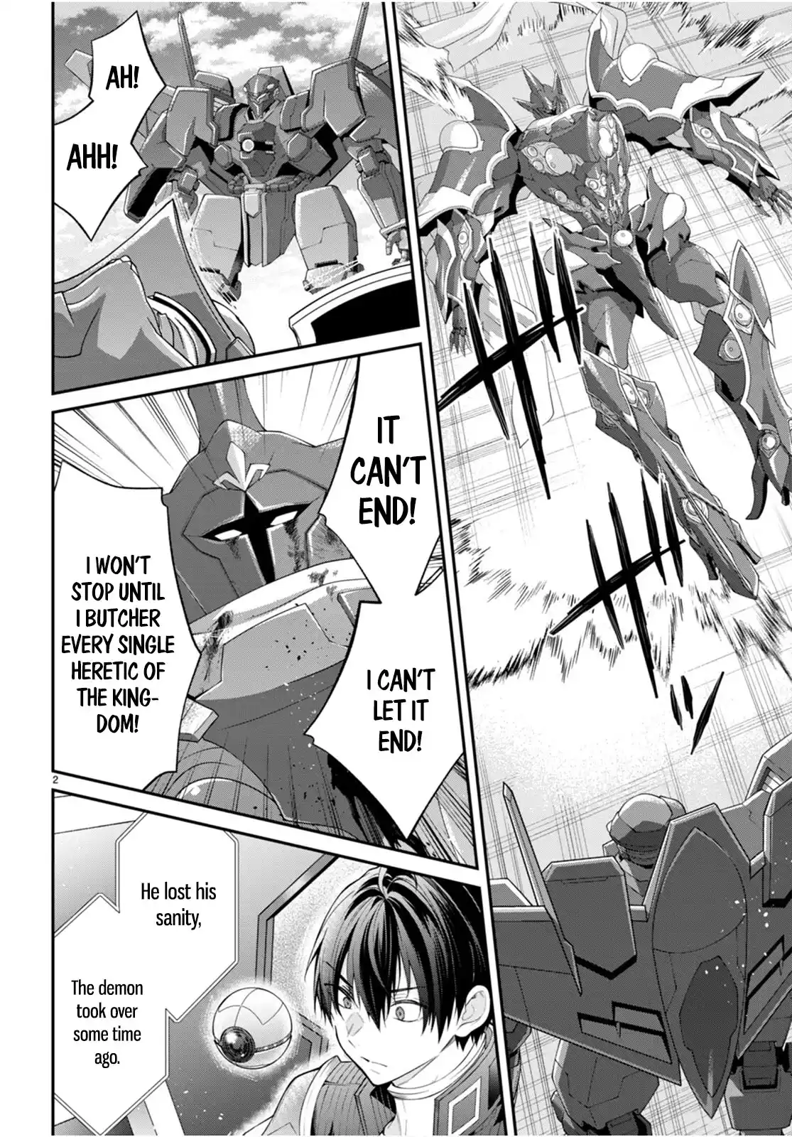 Otomege Sekai wa Mob ni Kibishii Sekai desu chapter 63 page 2