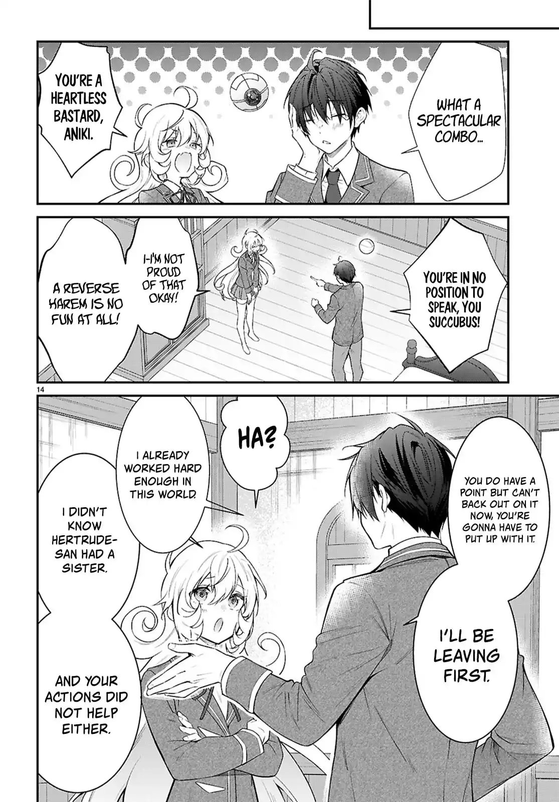 Otomege Sekai wa Mob ni Kibishii Sekai desu chapter 66 page 14