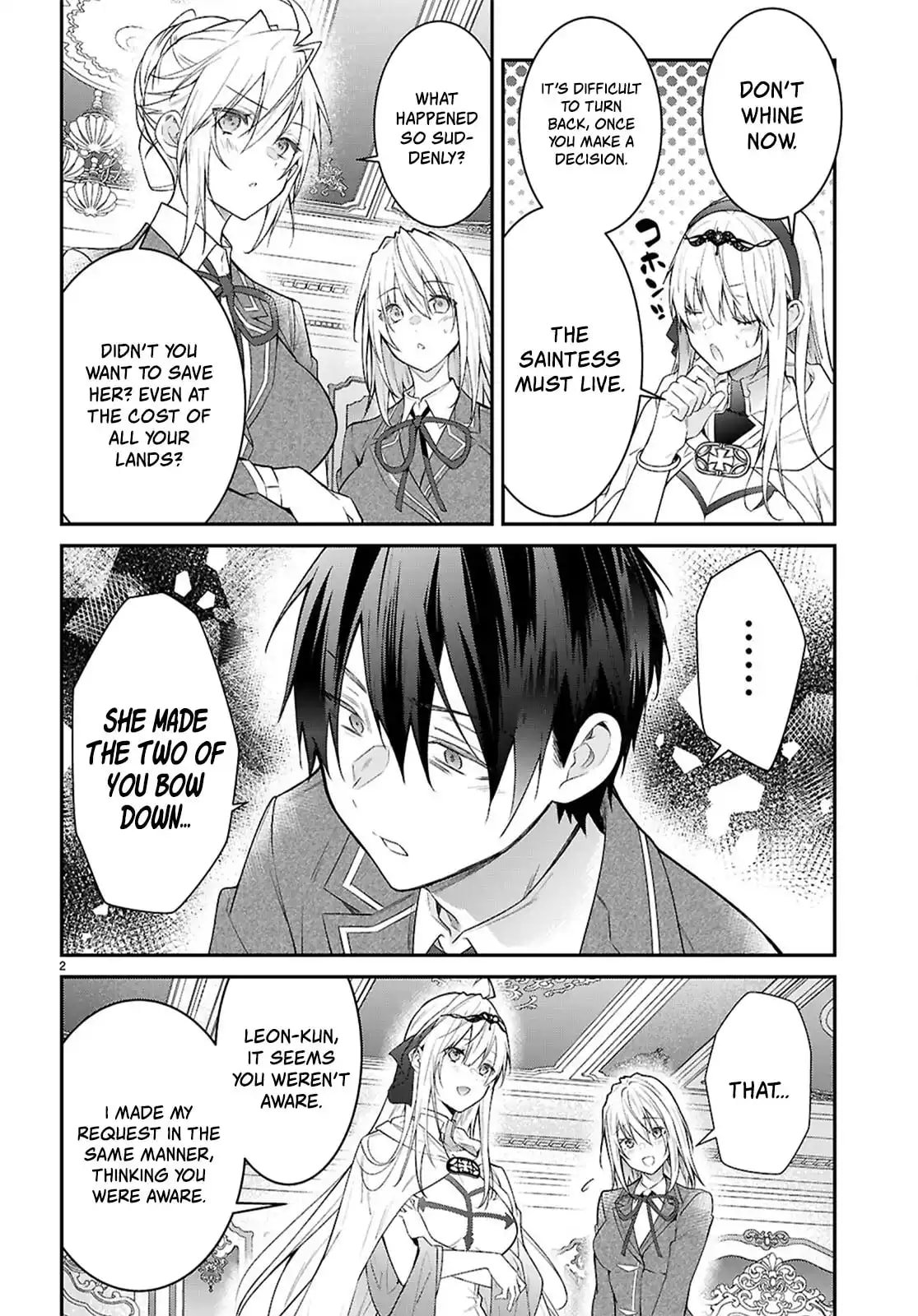 Otomege Sekai wa Mob ni Kibishii Sekai desu chapter 66 page 2