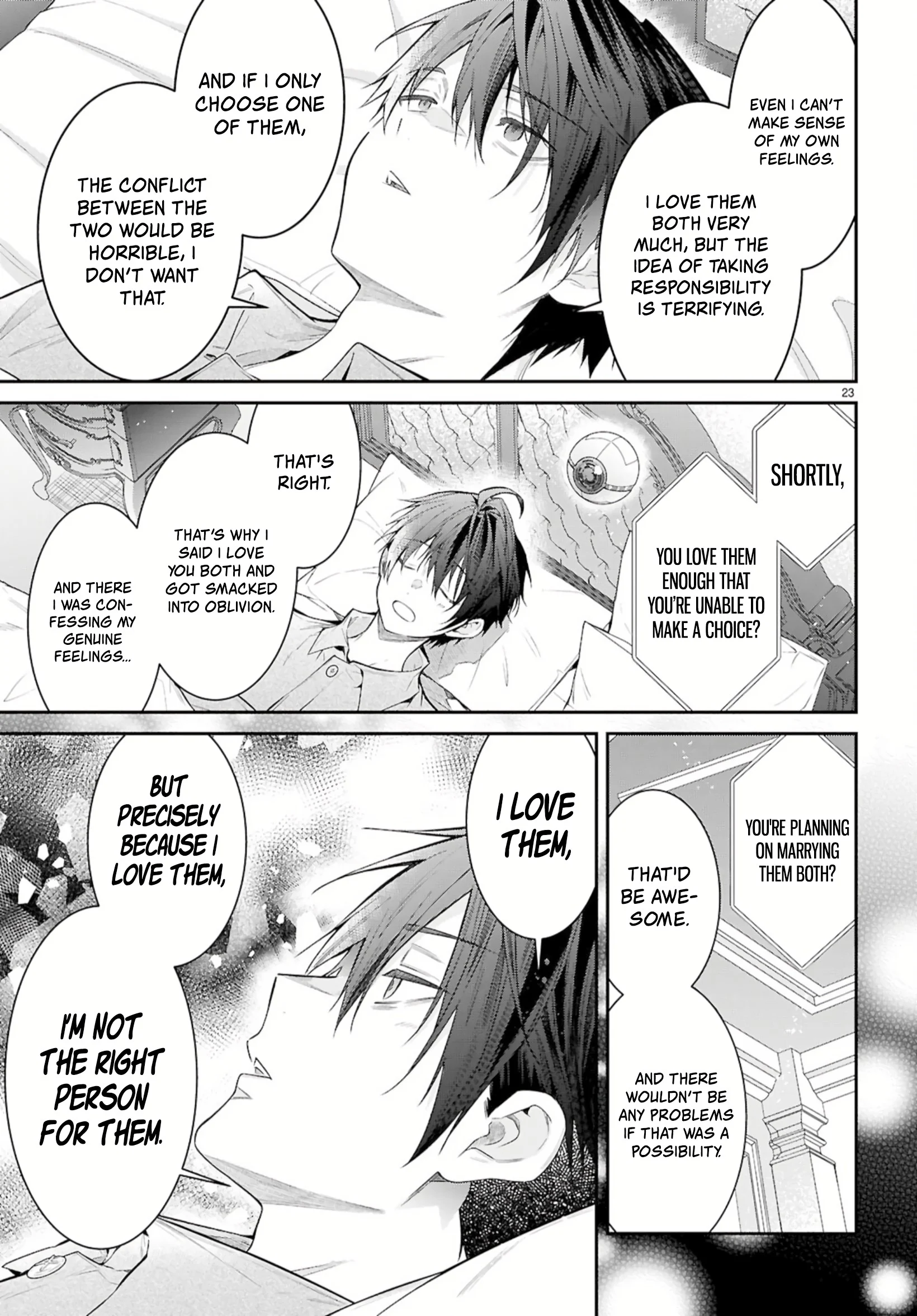 Otomege Sekai wa Mob ni Kibishii Sekai desu chapter 67 page 23