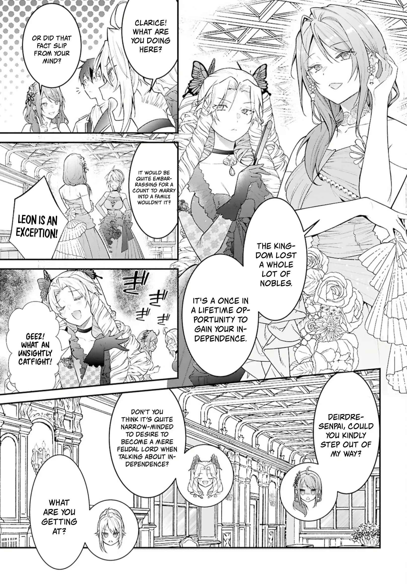 Otomege Sekai wa Mob ni Kibishii Sekai desu chapter 67 page 3