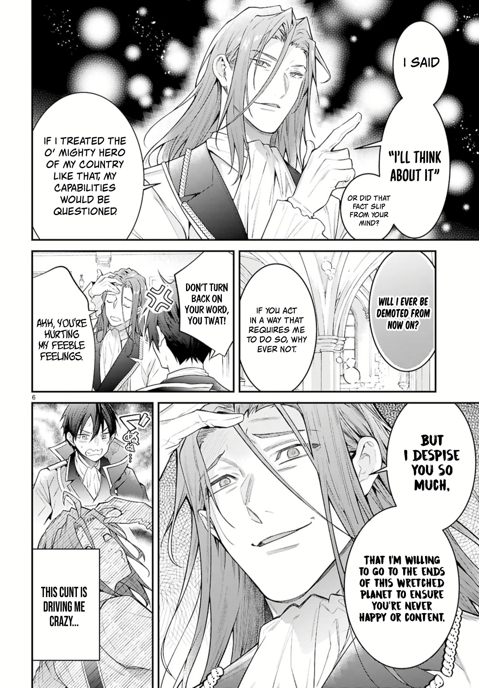 Otomege Sekai wa Mob ni Kibishii Sekai desu chapter 67 page 6