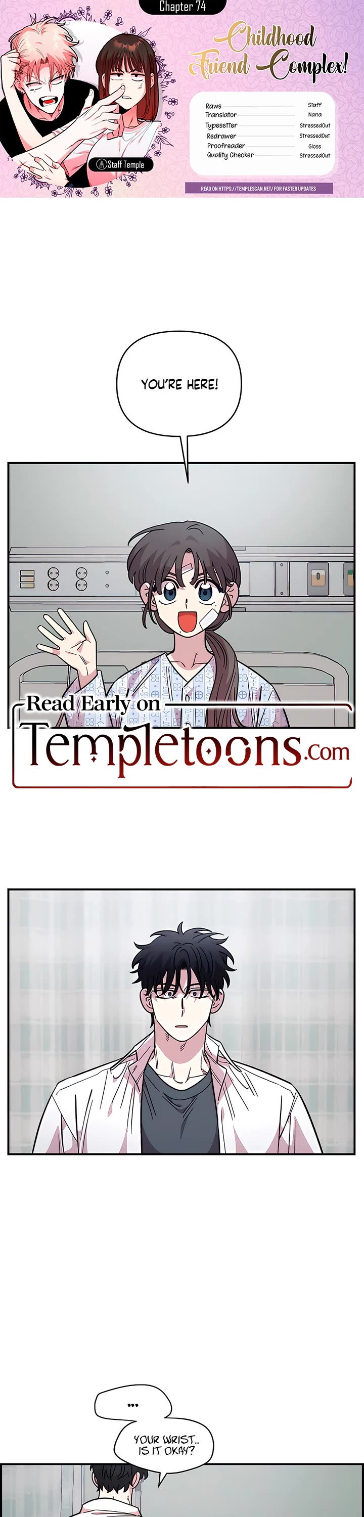 Otonari Complex chapter 74 page 1