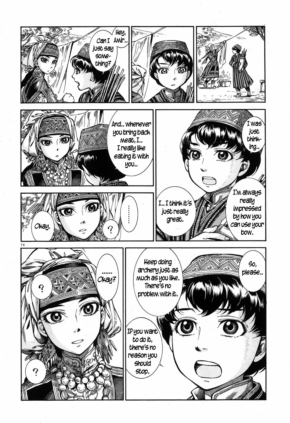 Otoyomegatari chapter 56 page 14