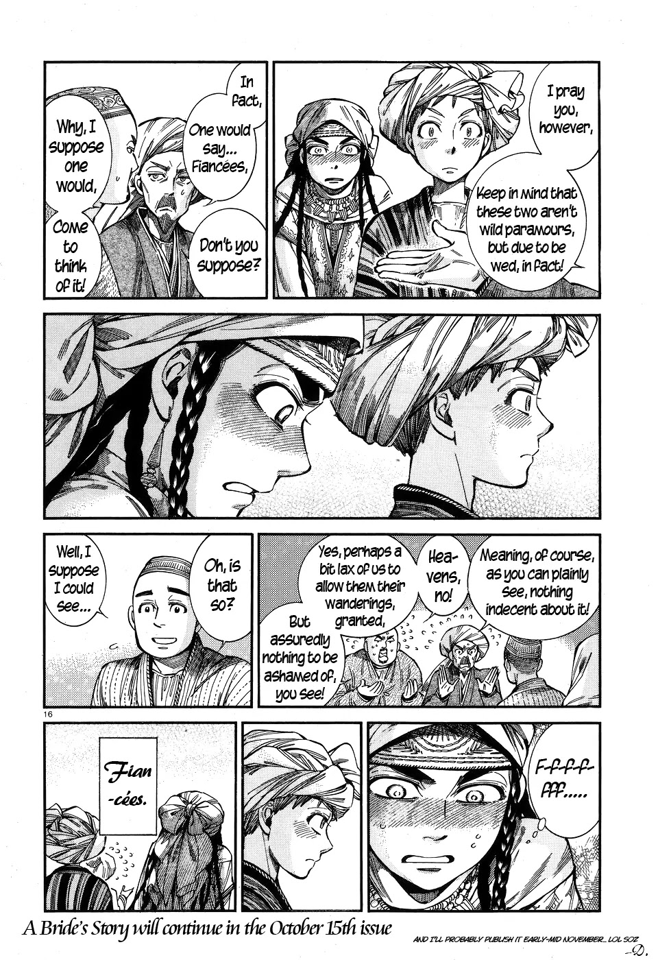 Otoyomegatari chapter 59 page 16