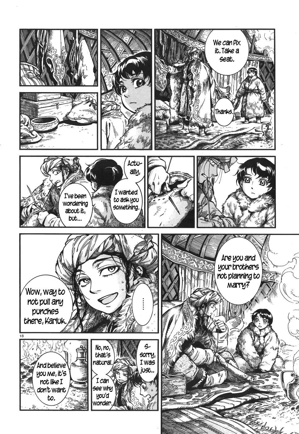 Otoyomegatari chapter 65 page 17