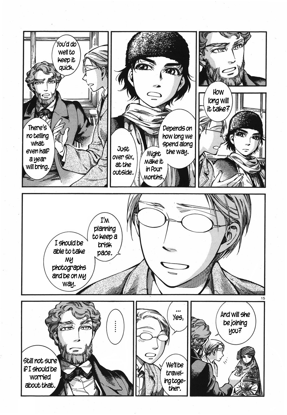 Otoyomegatari chapter 72 page 15