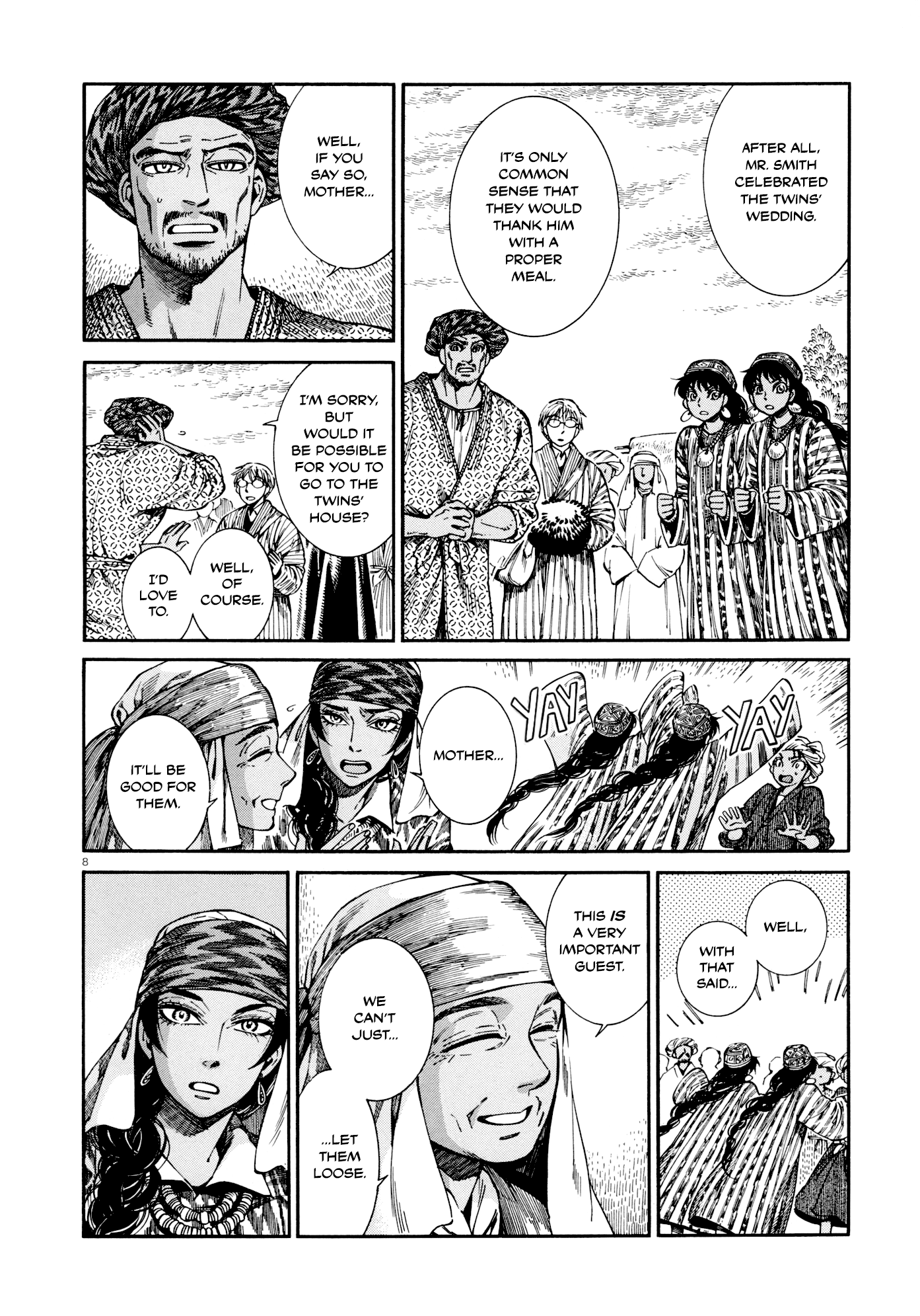 Otoyomegatari chapter 88 page 8