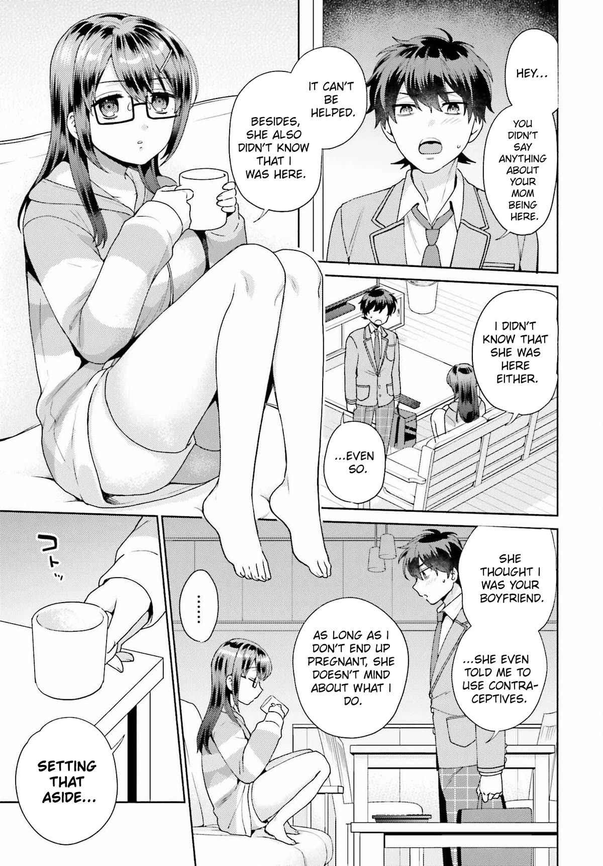 Our Classmates Don’t Know We’re Having Sex In Your Room chapter 3 page 7
