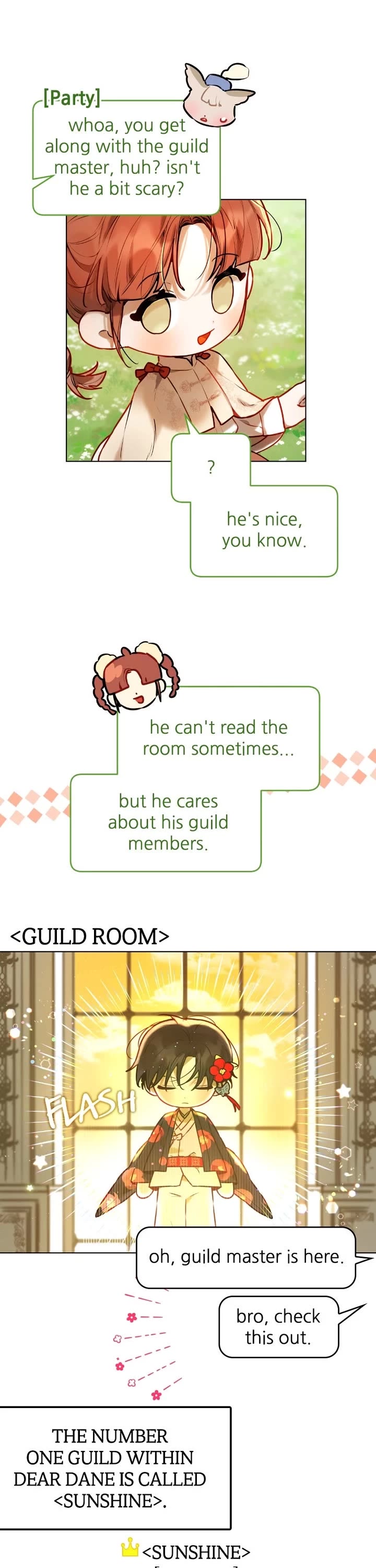 Our Guild's Idol chapter 1 page 8