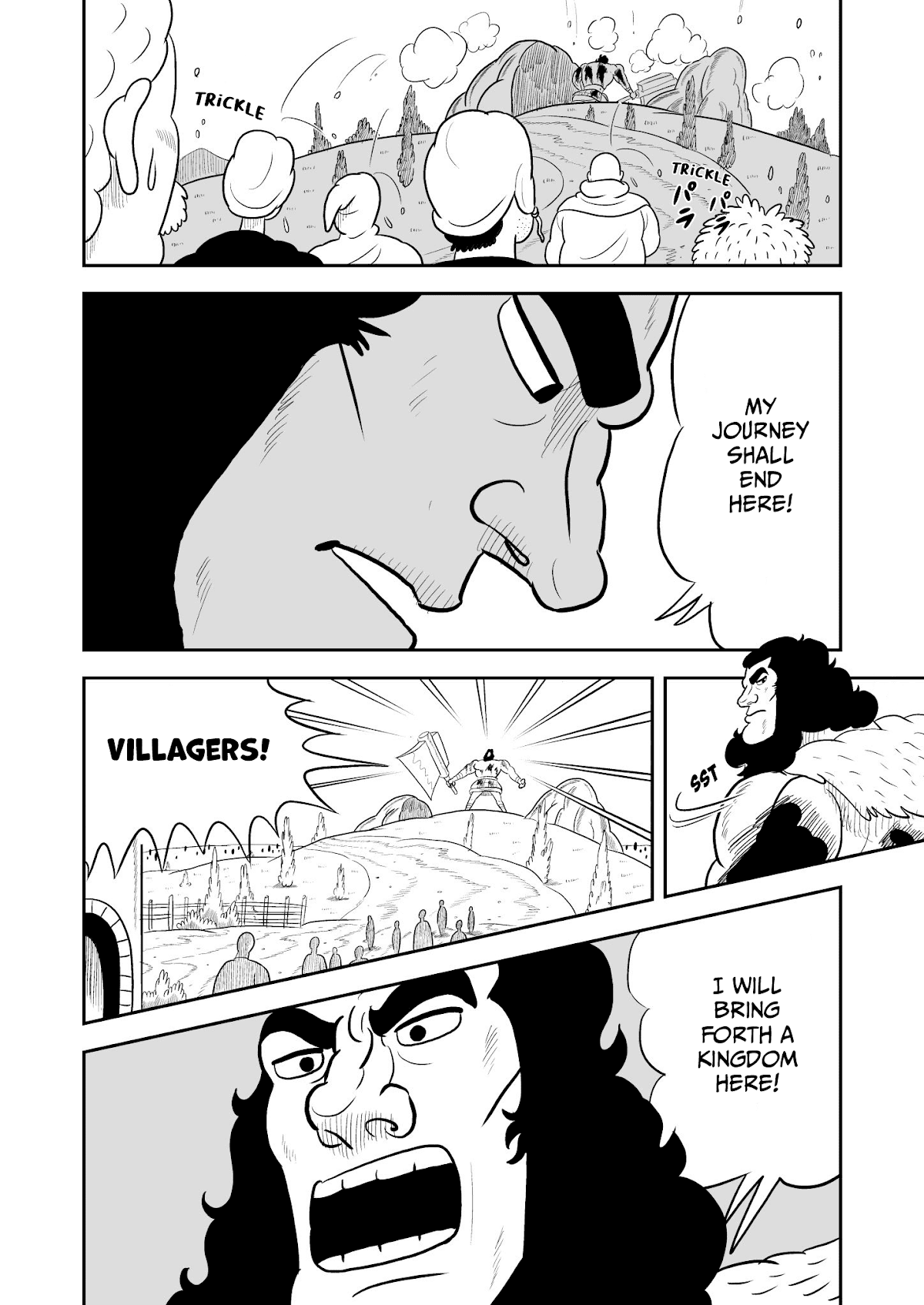 Ousama Ranking chapter 13.5 page 12