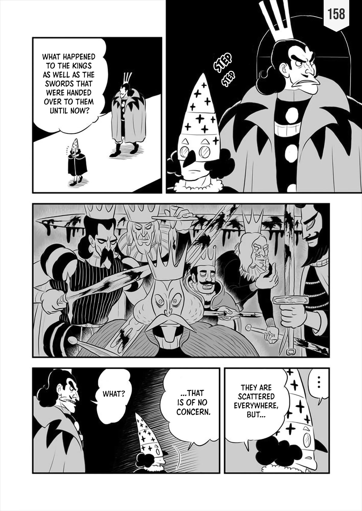 Ousama Ranking chapter 158 page 1