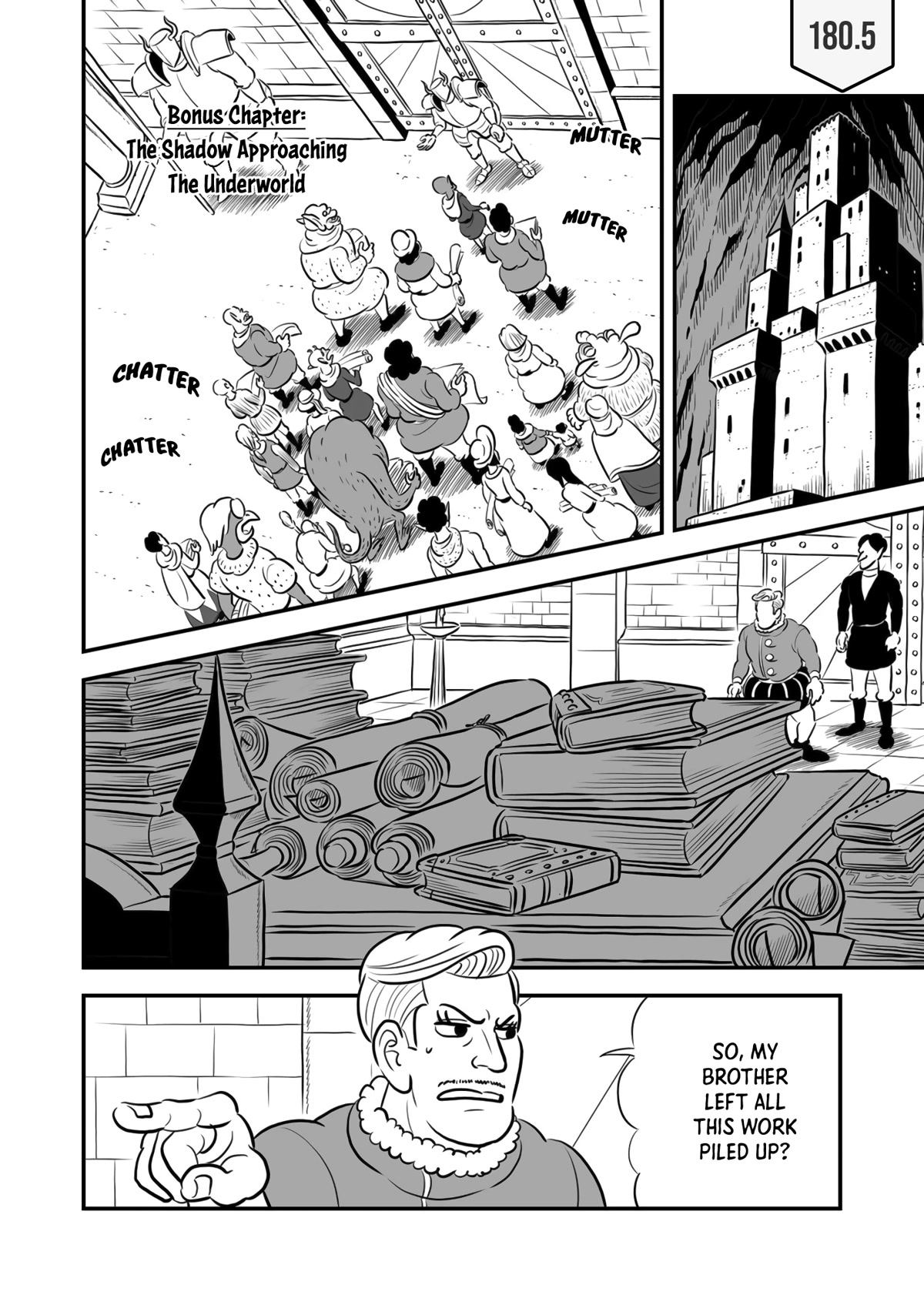 Ousama Ranking chapter 180.5 page 1