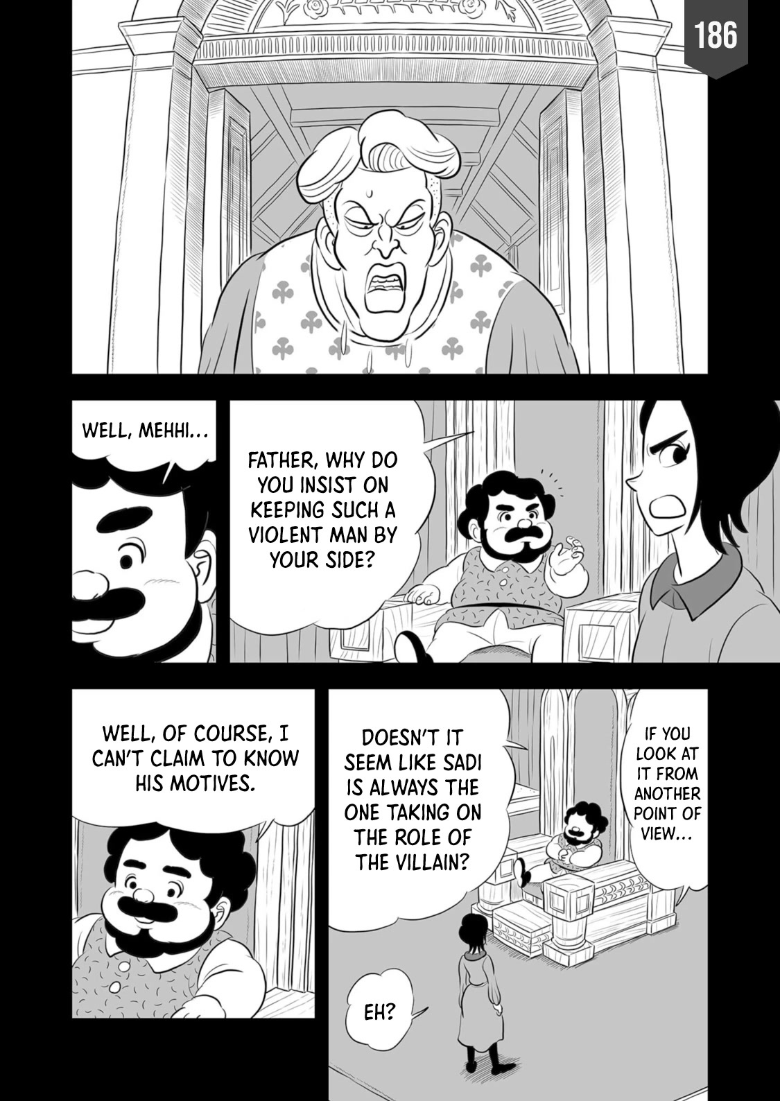 Ousama Ranking chapter 186 page 1