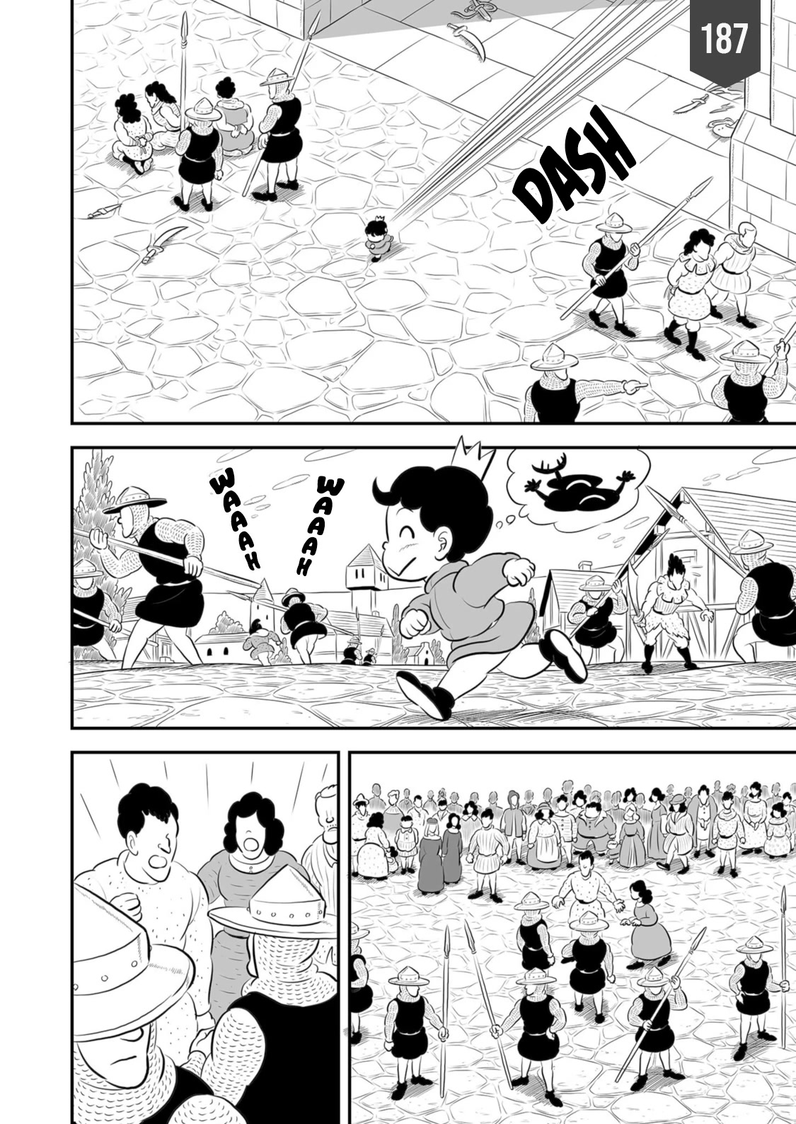 Ousama Ranking chapter 187 page 1