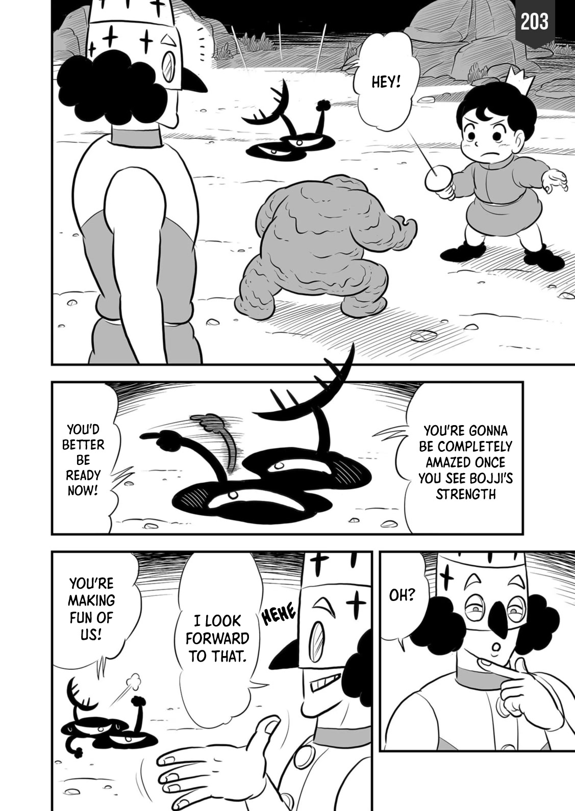 Ousama Ranking chapter 203 page 1