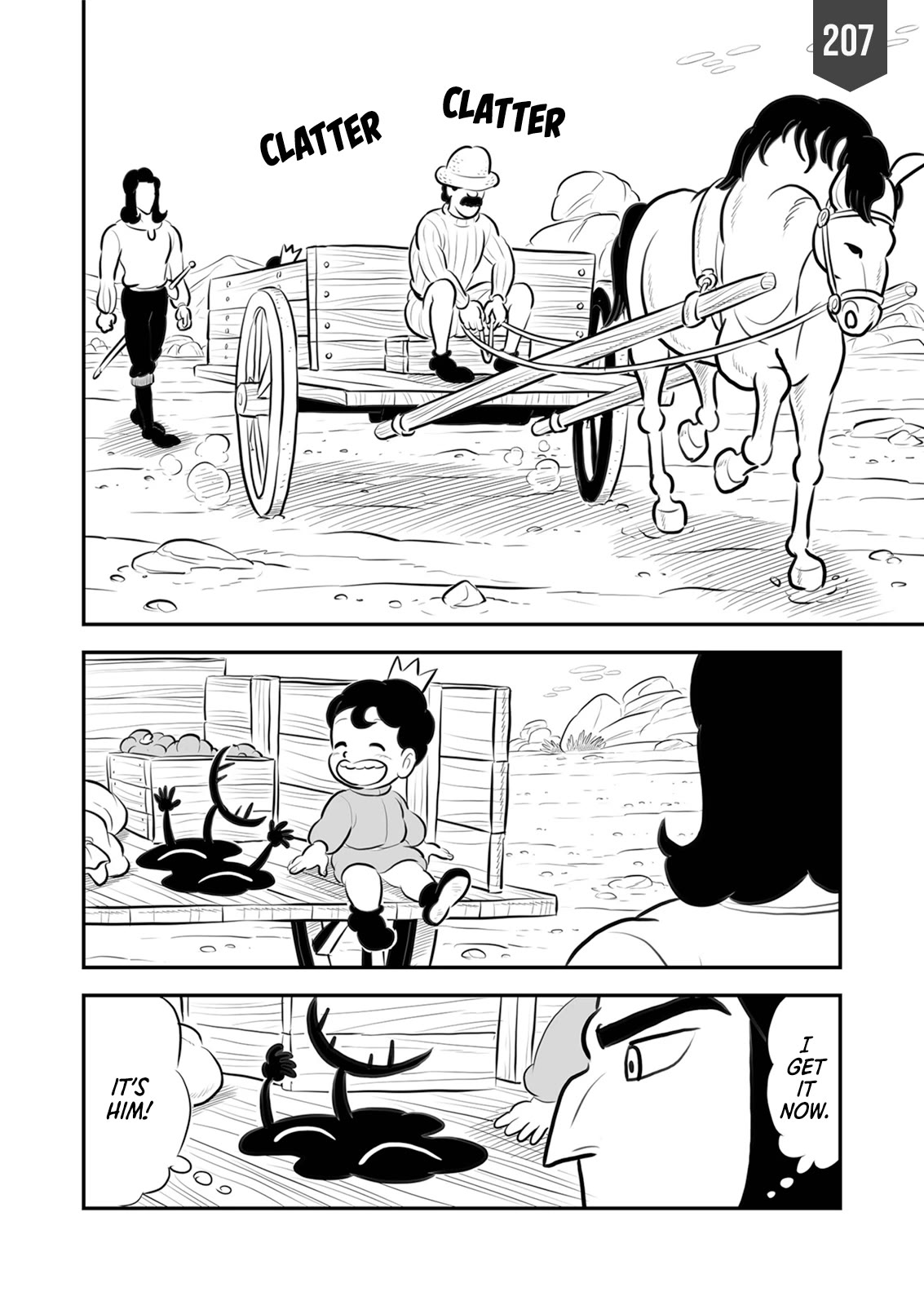 Ousama Ranking chapter 207 page 1