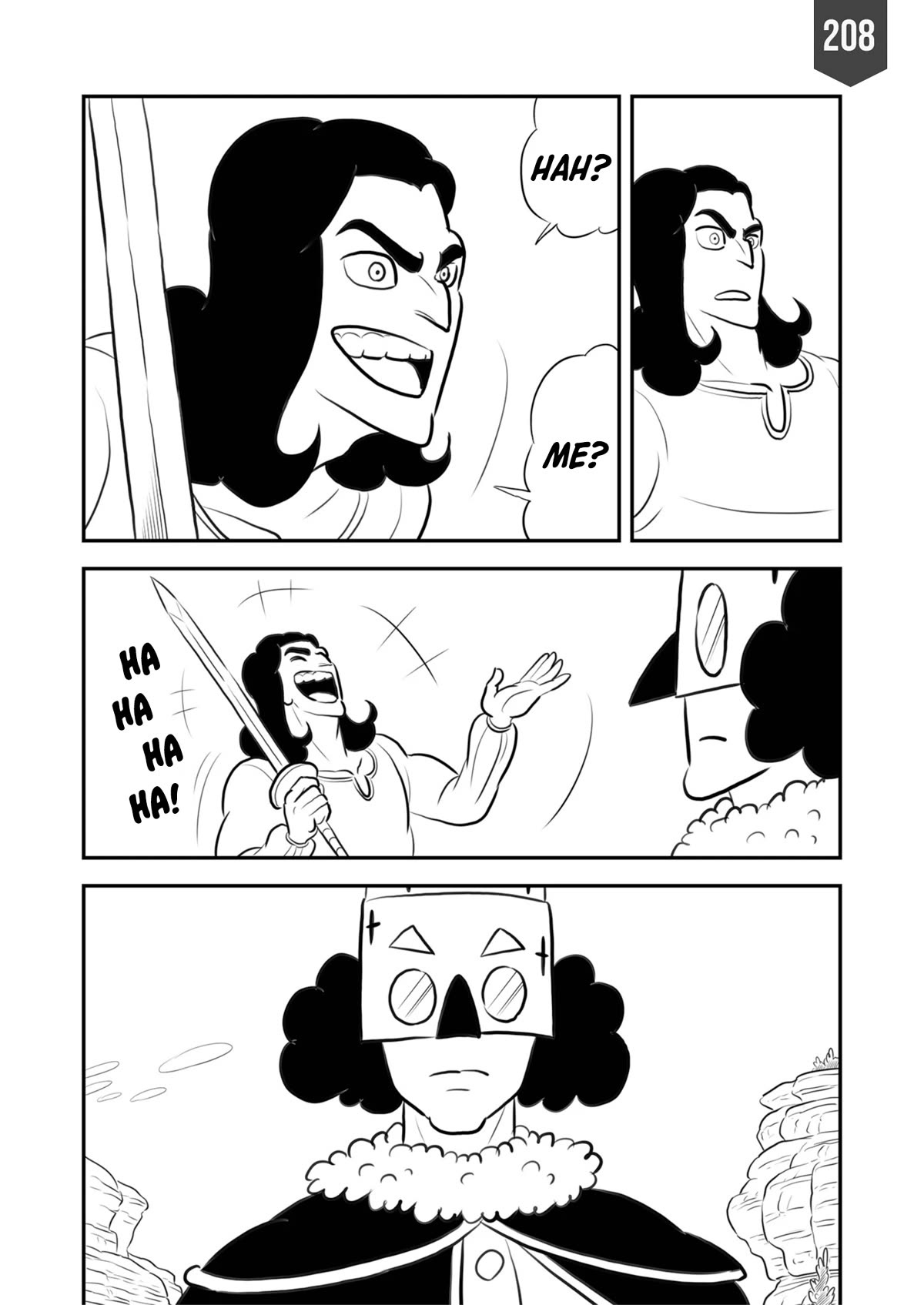 Ousama Ranking chapter 208 page 1