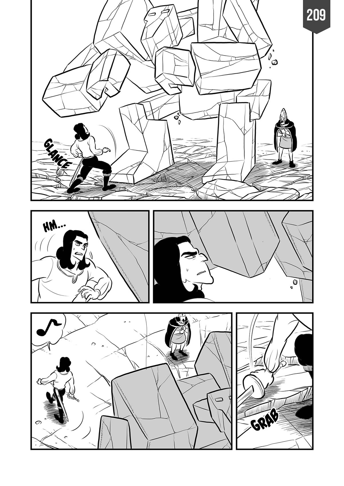 Ousama Ranking chapter 209 page 1