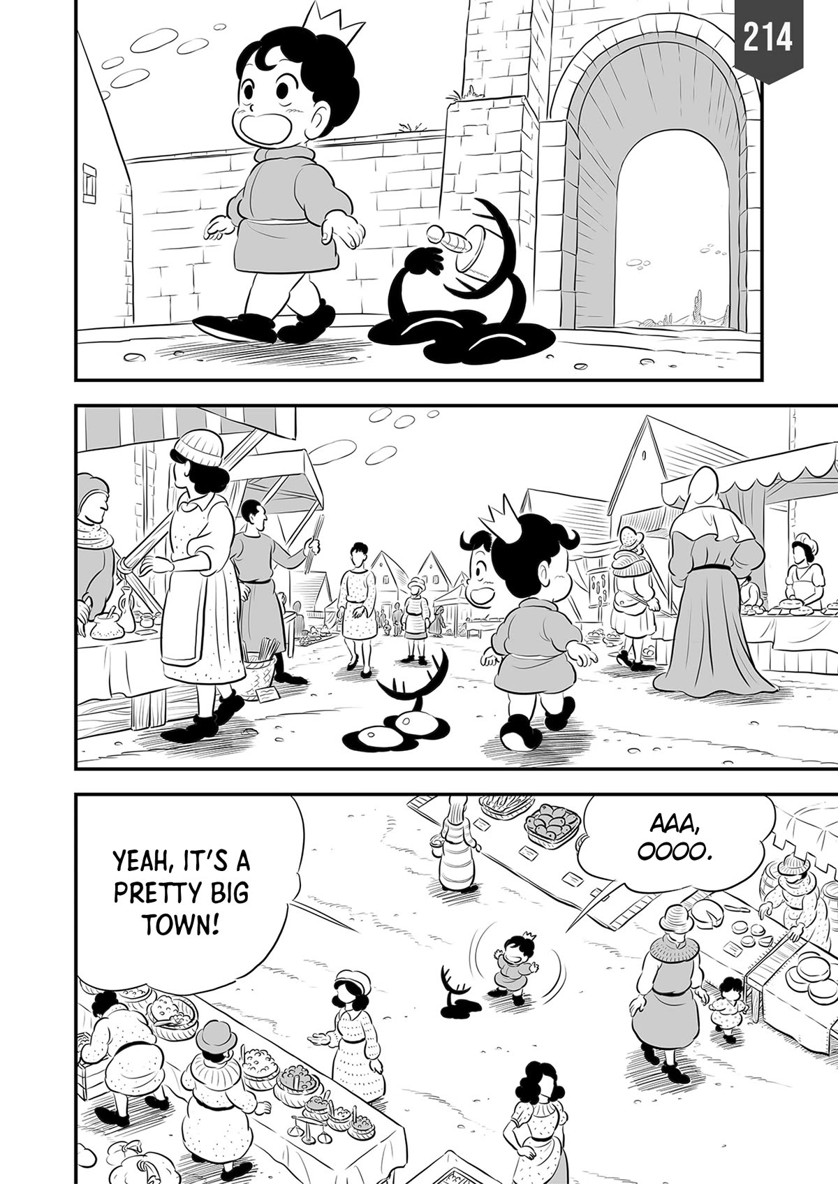 Ousama Ranking chapter 214 page 1