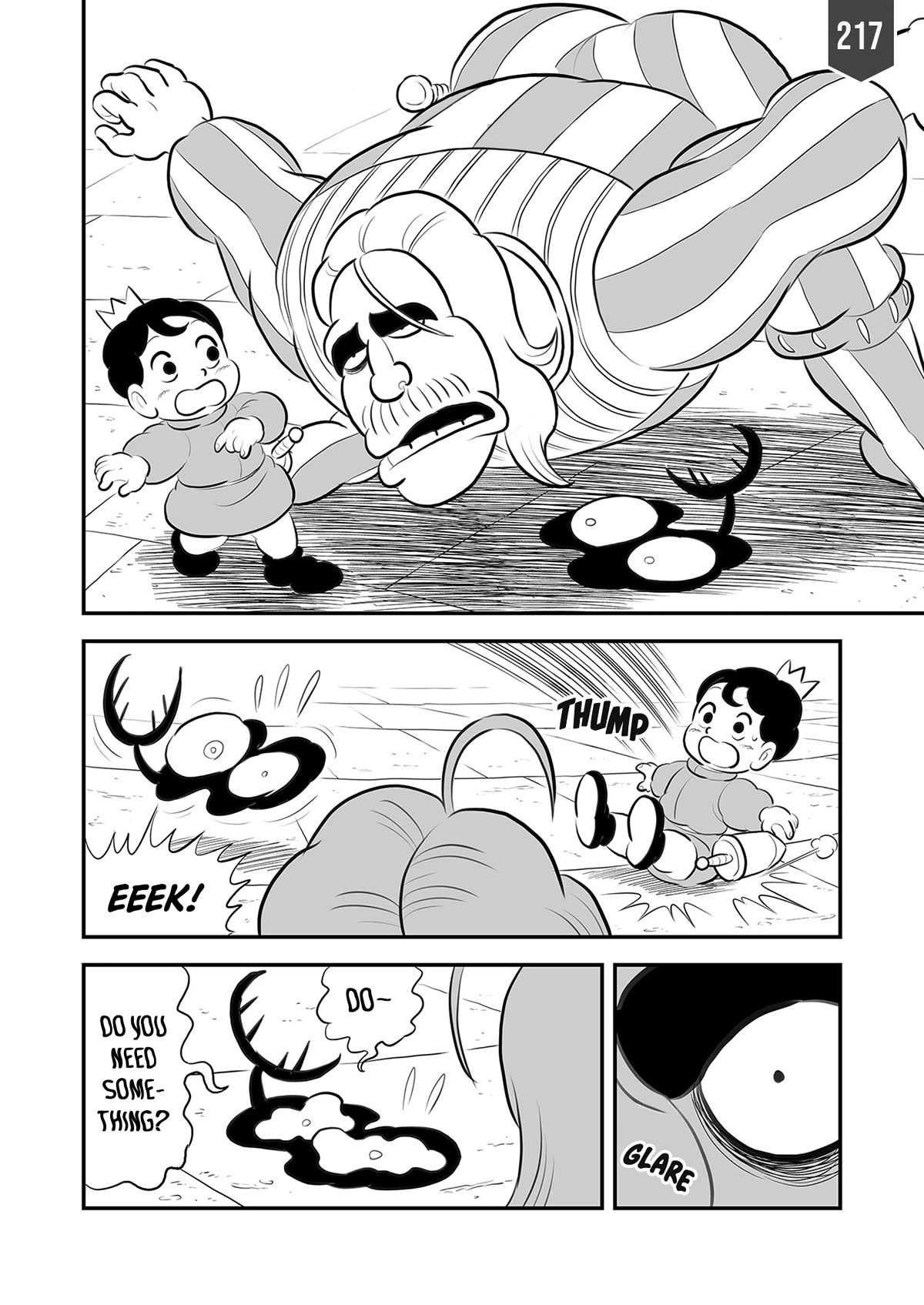 Ousama Ranking chapter 217 page 1