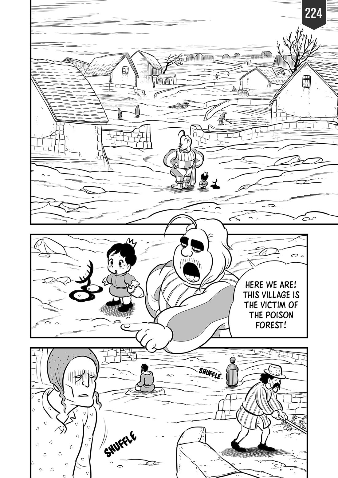 Ousama Ranking chapter 224 page 1