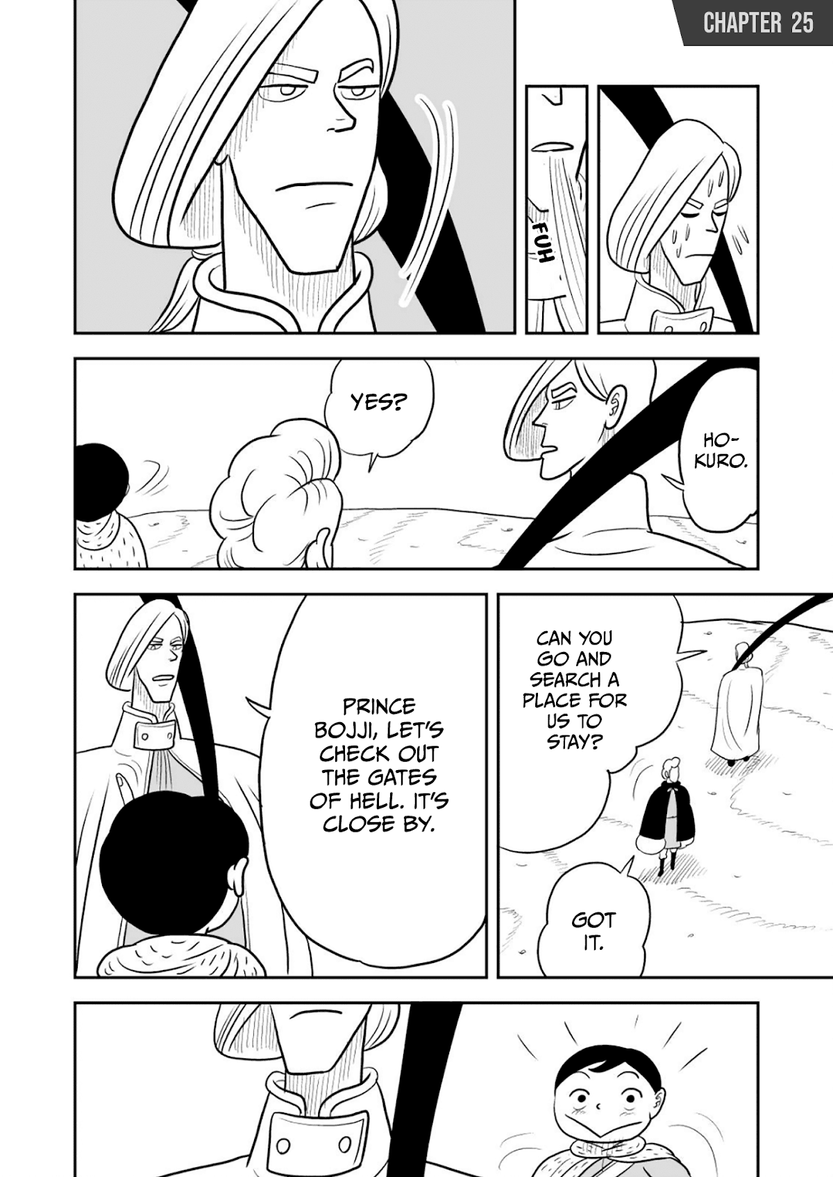 Ousama Ranking chapter 25 page 1