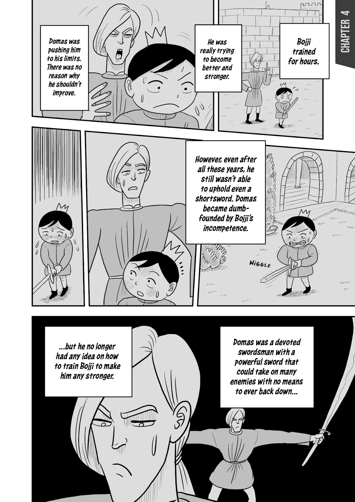 Ousama Ranking chapter 4 page 1