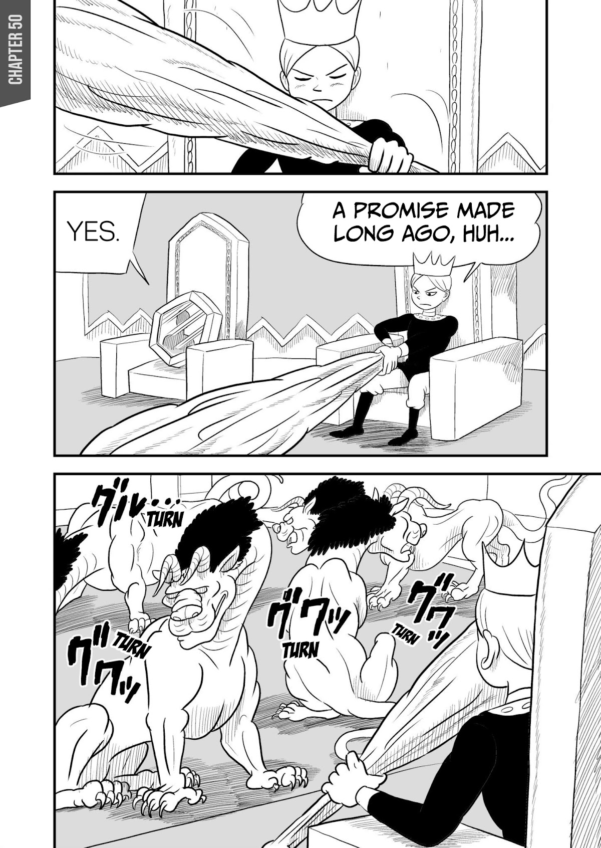 Ousama Ranking chapter 50 page 1