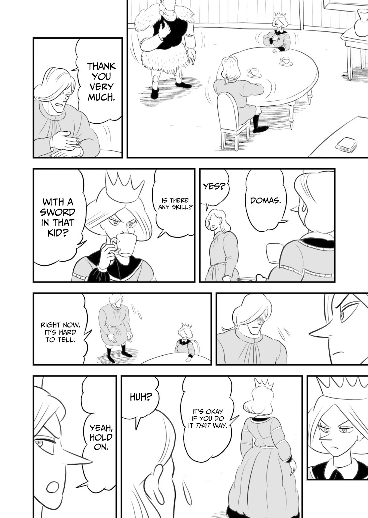 Ousama Ranking chapter 55.5 page 9