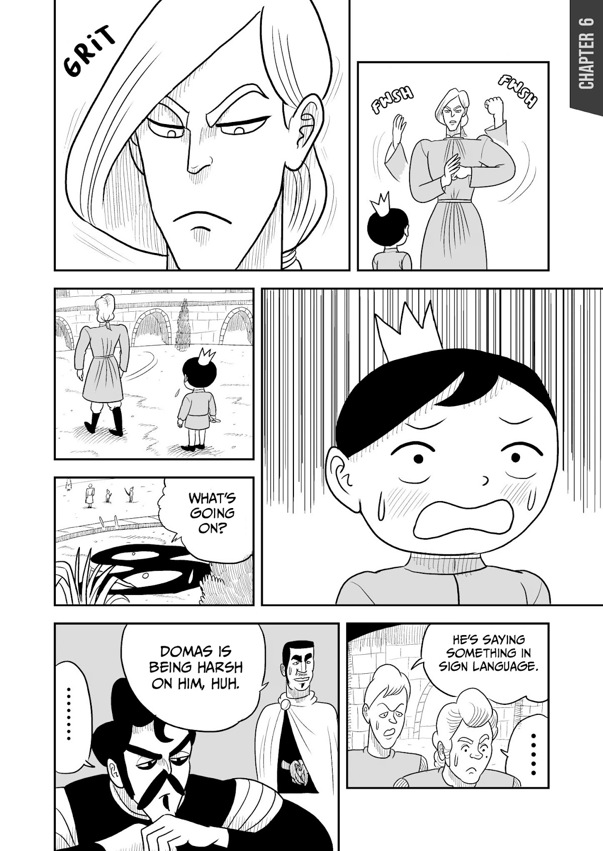 Ousama Ranking chapter 6 page 1