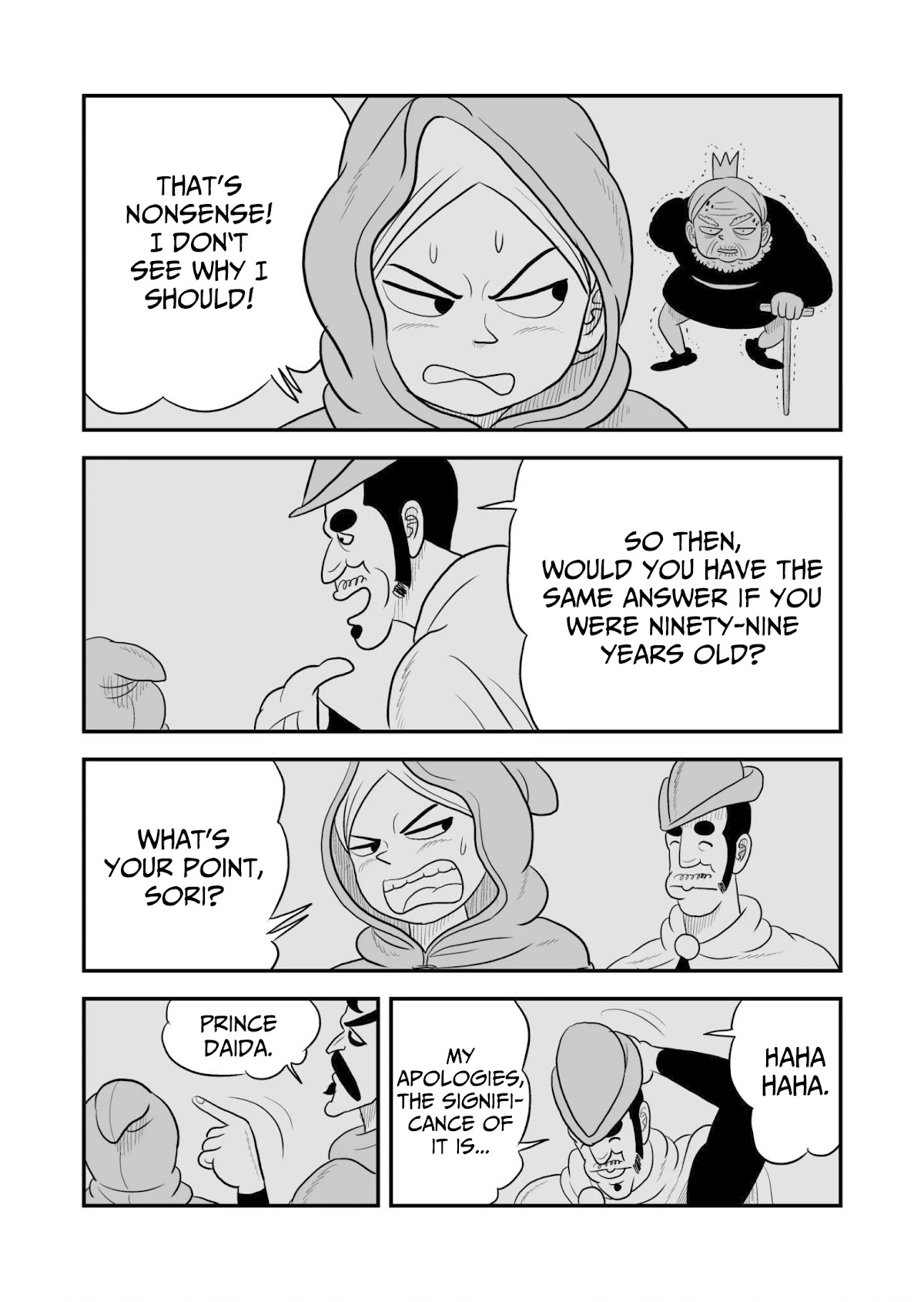 Ousama Ranking chapter 64 page 8