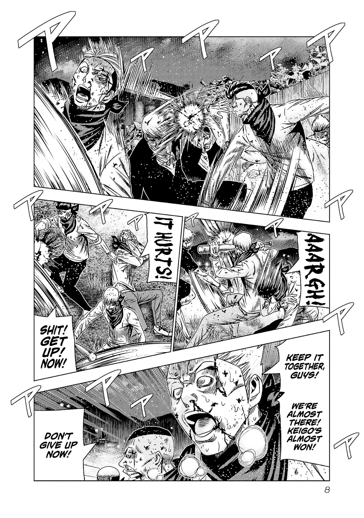 Out (Makoto Mizuta) chapter 198 page 8