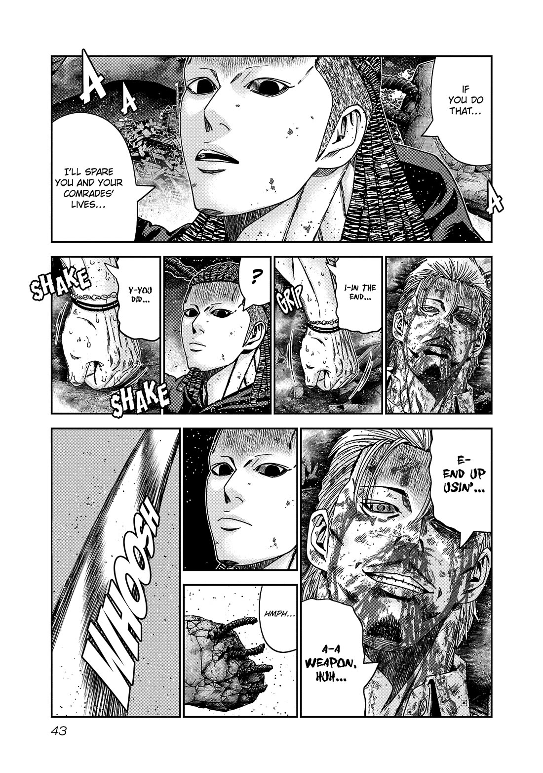 Out (Makoto Mizuta) chapter 218 page 18